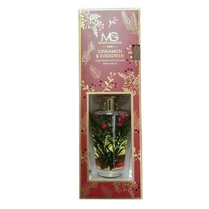 MG Studio Holyday Collection Diffuser Cinnamon & Evergreen 200 ml/7.04 fl oz NIP